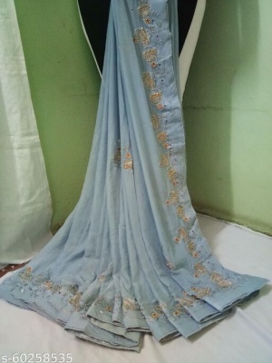 zari embouridery sarees      