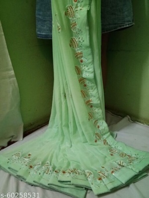 zari embouridery sarees